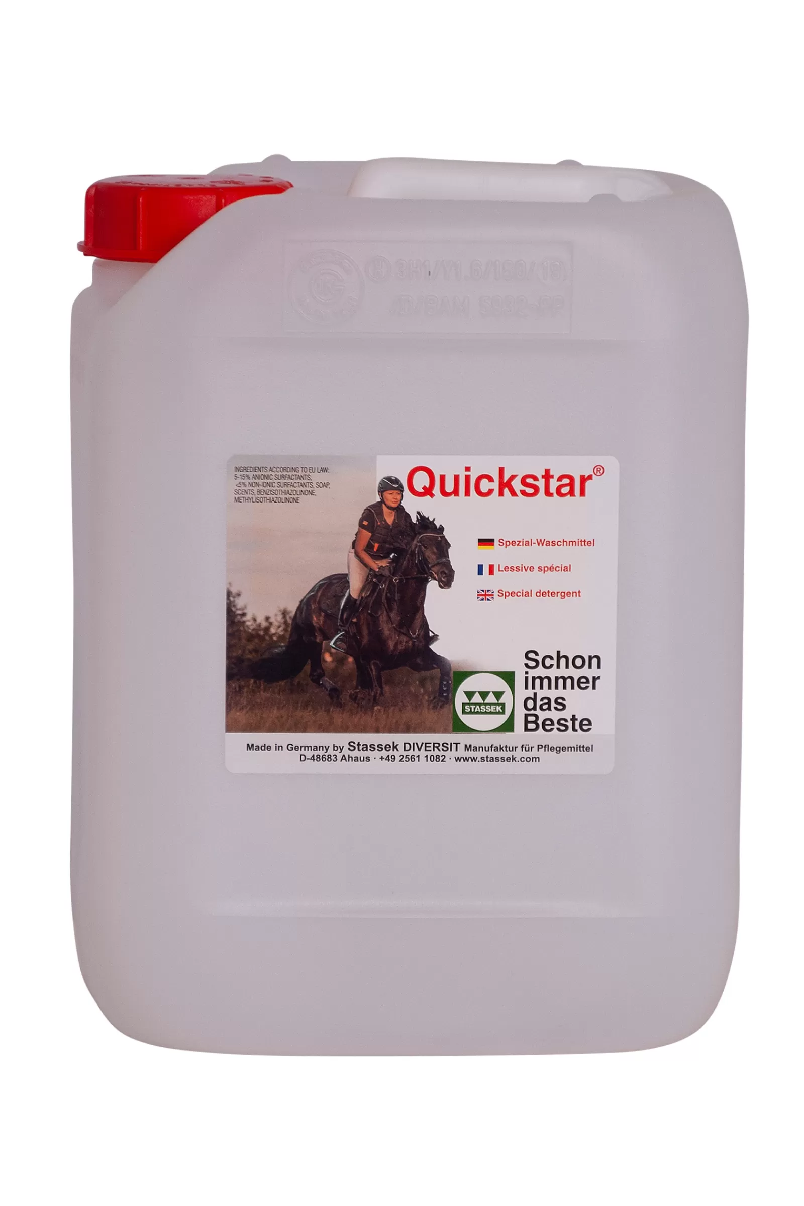 Shop Lessive Speciale Quickstar Pour Cuir Et Laine, 5 Litres Entretien Du Materiel