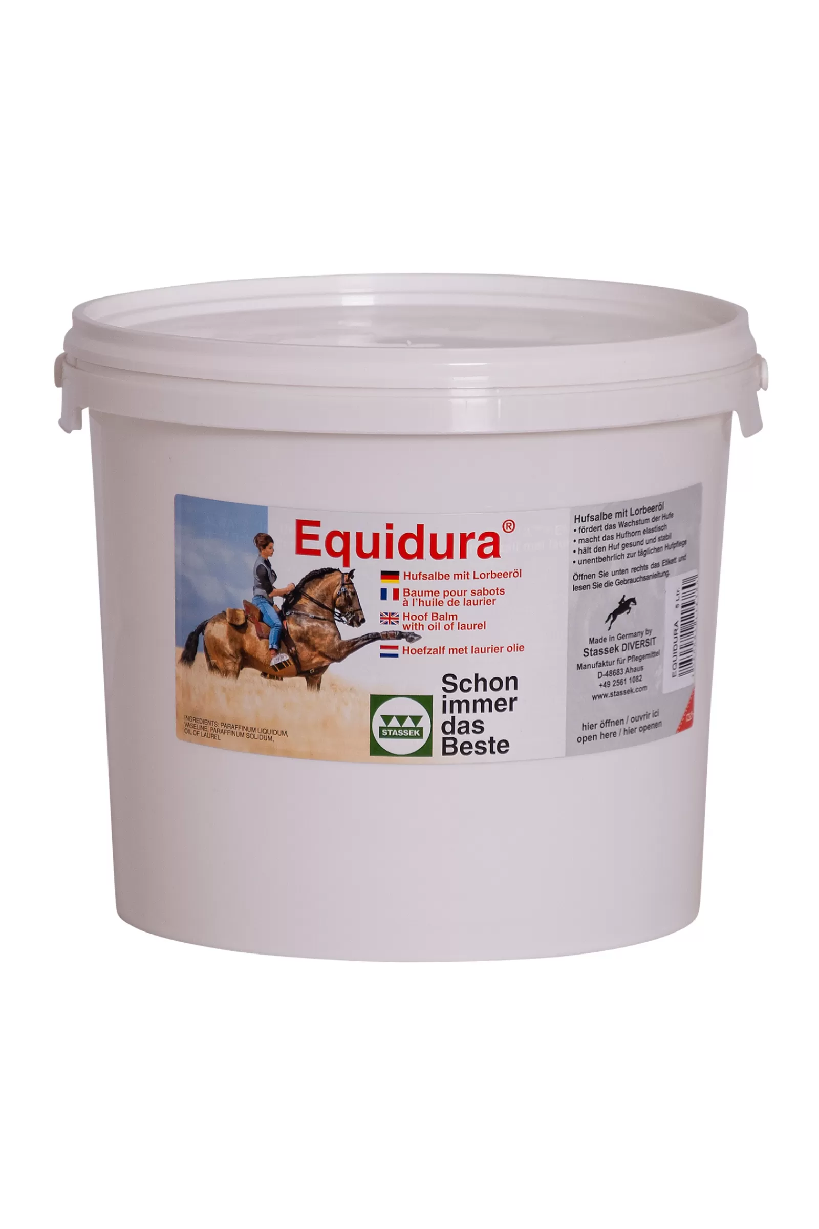 Shop Pommade A Sabots Equidura Avec Huile De Laurier, 2,5 Litres Soin Du Sabot