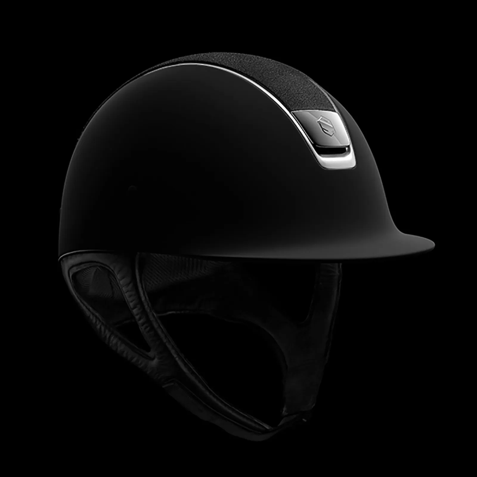 samshield Shadowmatt Helmet, Titan W/ Alcantara Visor (Without Liner)< Casque D'équitation