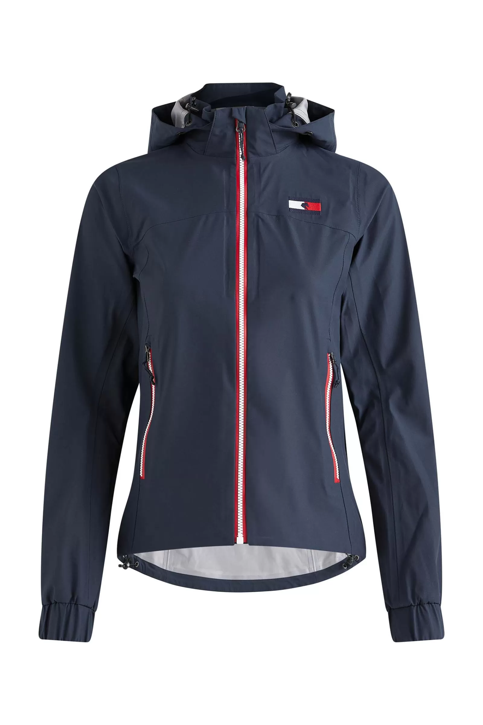tommyhilfigerequestrian Tommy Hilfiger Equestrian Veste De Pluie Unicolor Pour Femmes< Vêtements De Pluie